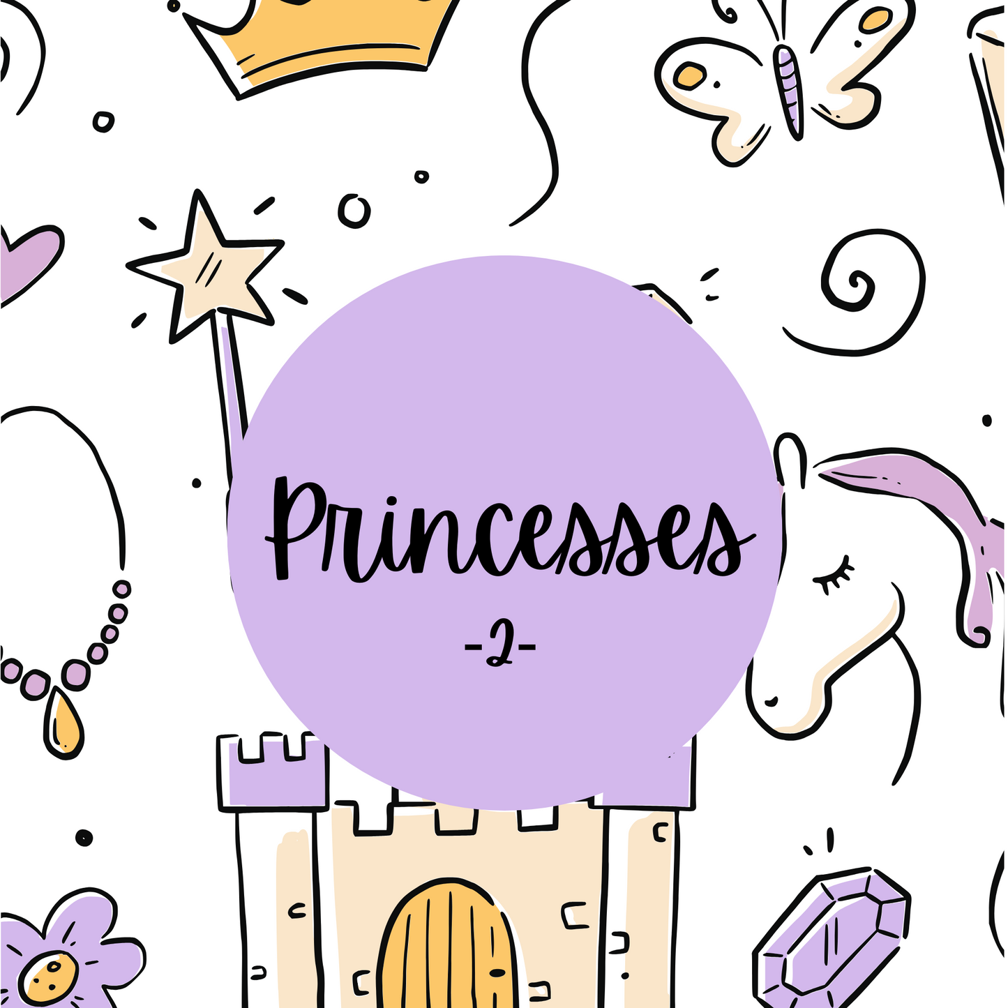 busy book - PRINCESSES #2