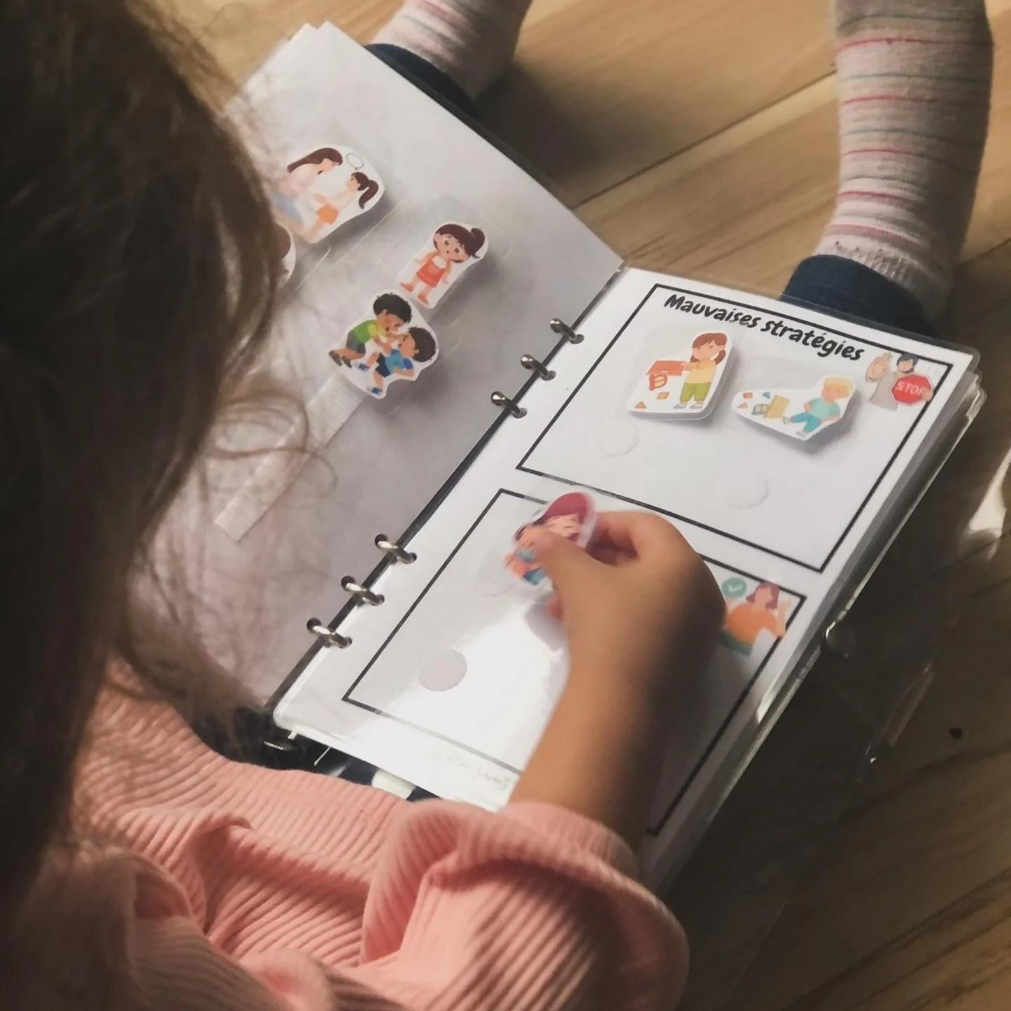 busy book - ÉMOTIONS