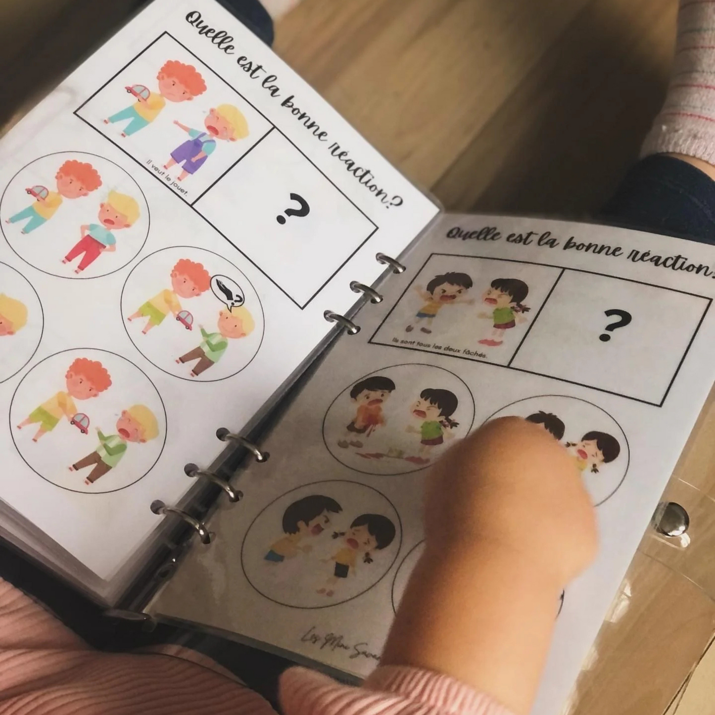 busy book - ÉMOTIONS